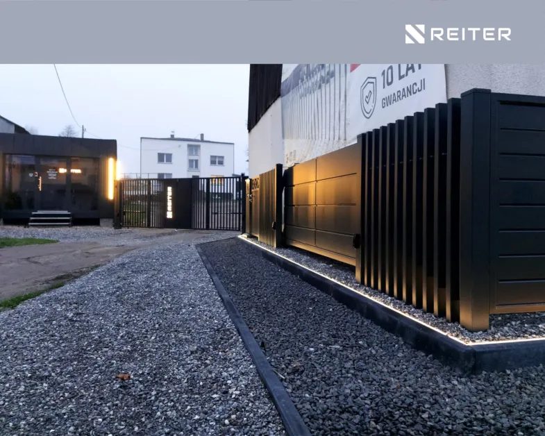 ekspozycja ogrodzeń