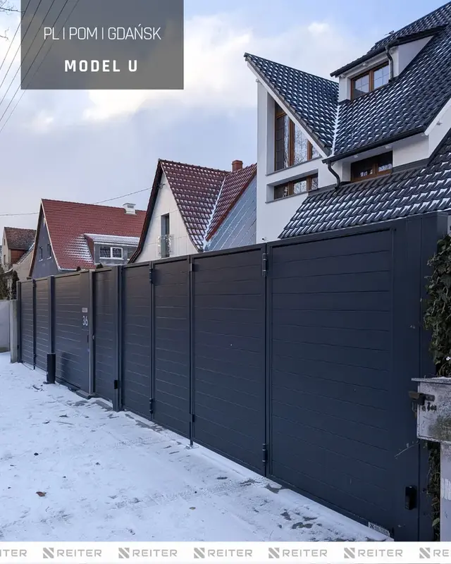 24 ogrodzenie pelne aluminiowe gdansk szczecinska przymorze male