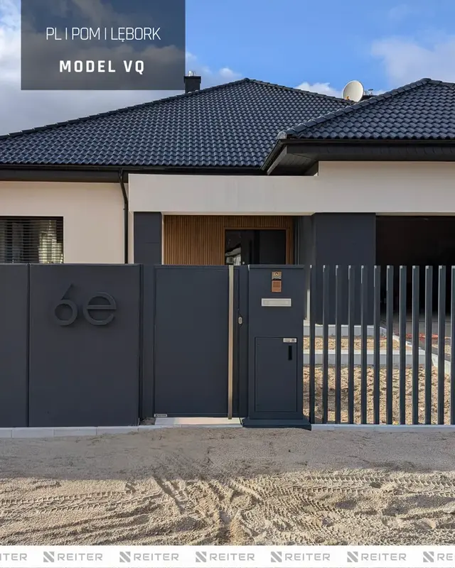 33 lebork ogrodzenie nowoczesne z grzebieniami