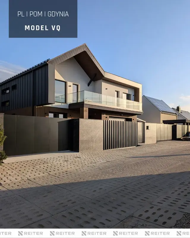 42 gdynia wiczlino ogrodzenie nowoczesne metalowe