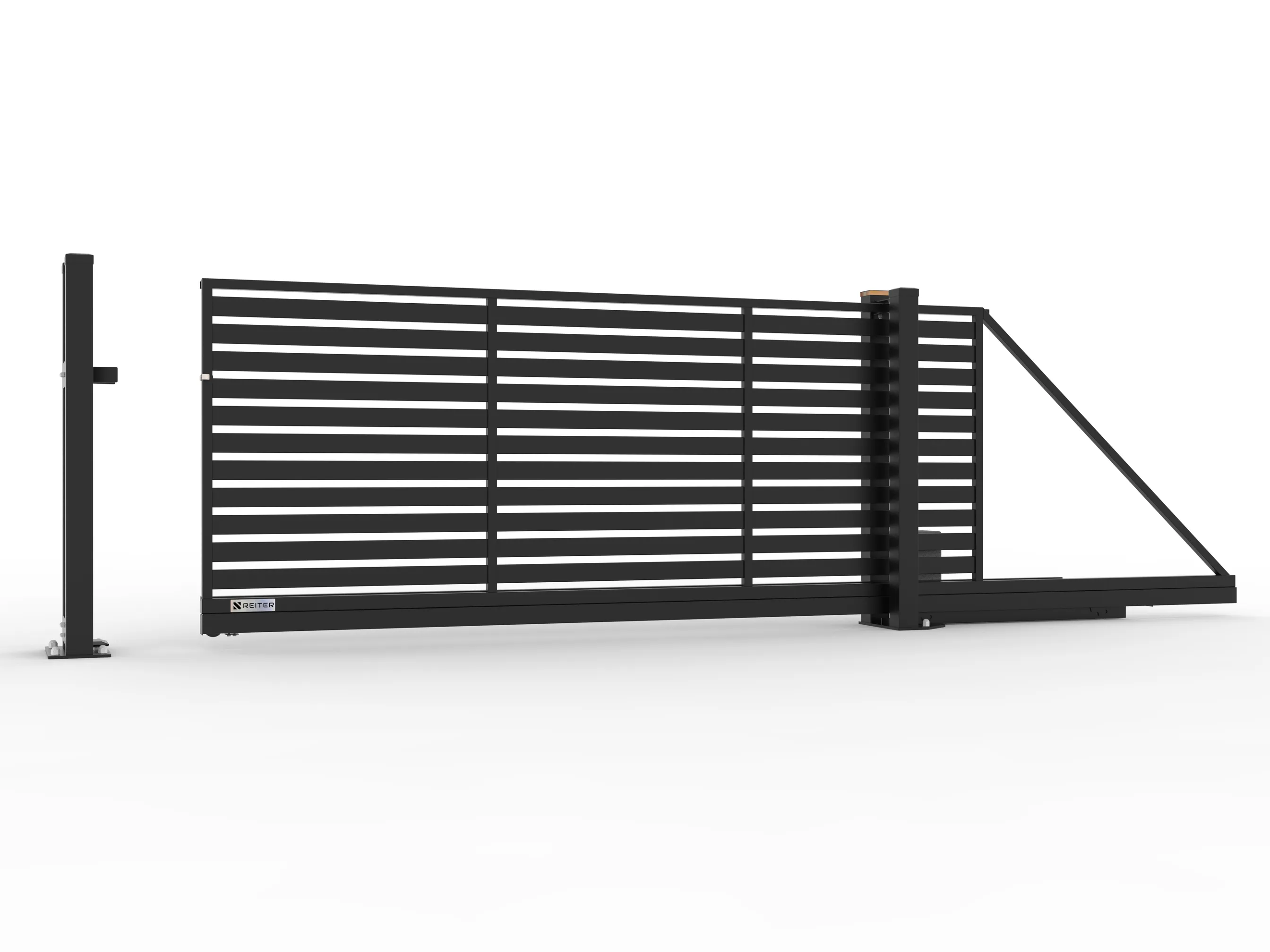 Model A - Brama przesuwna na wymiar