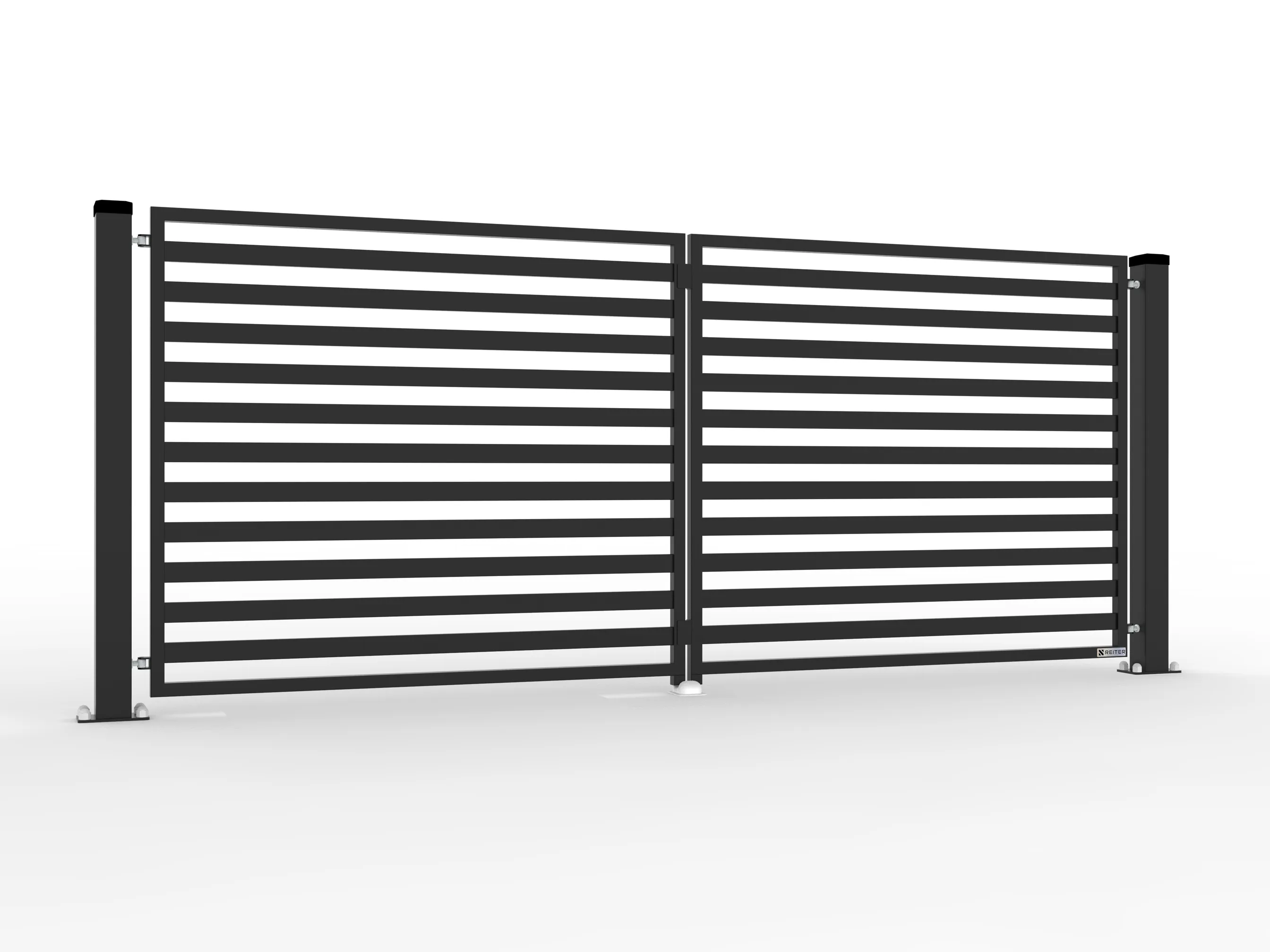 Model A2 - Brama dwuskrzydłowa na wymiar