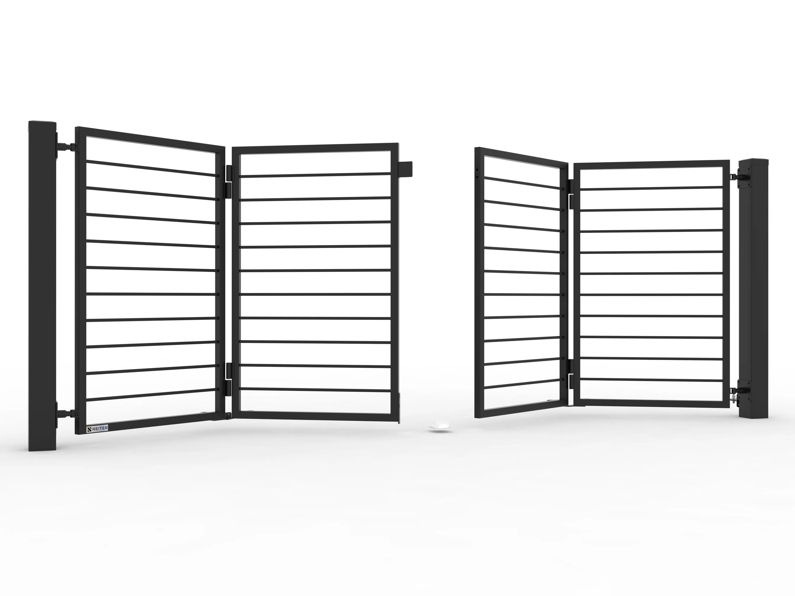 Model A3 - Brama harmonijkowa na wymiar