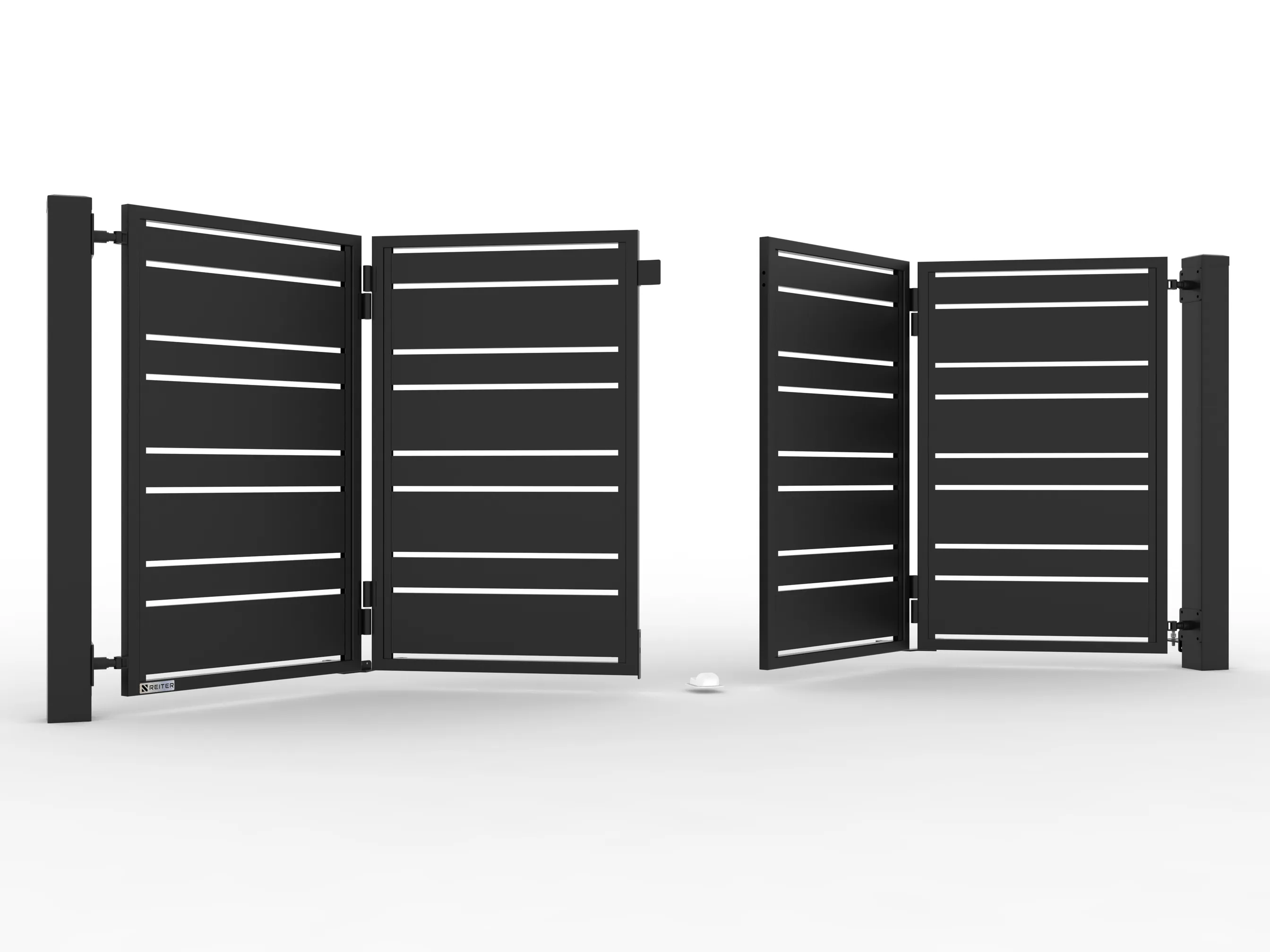 Model E2 - Brama harmonijkowa na wymiar