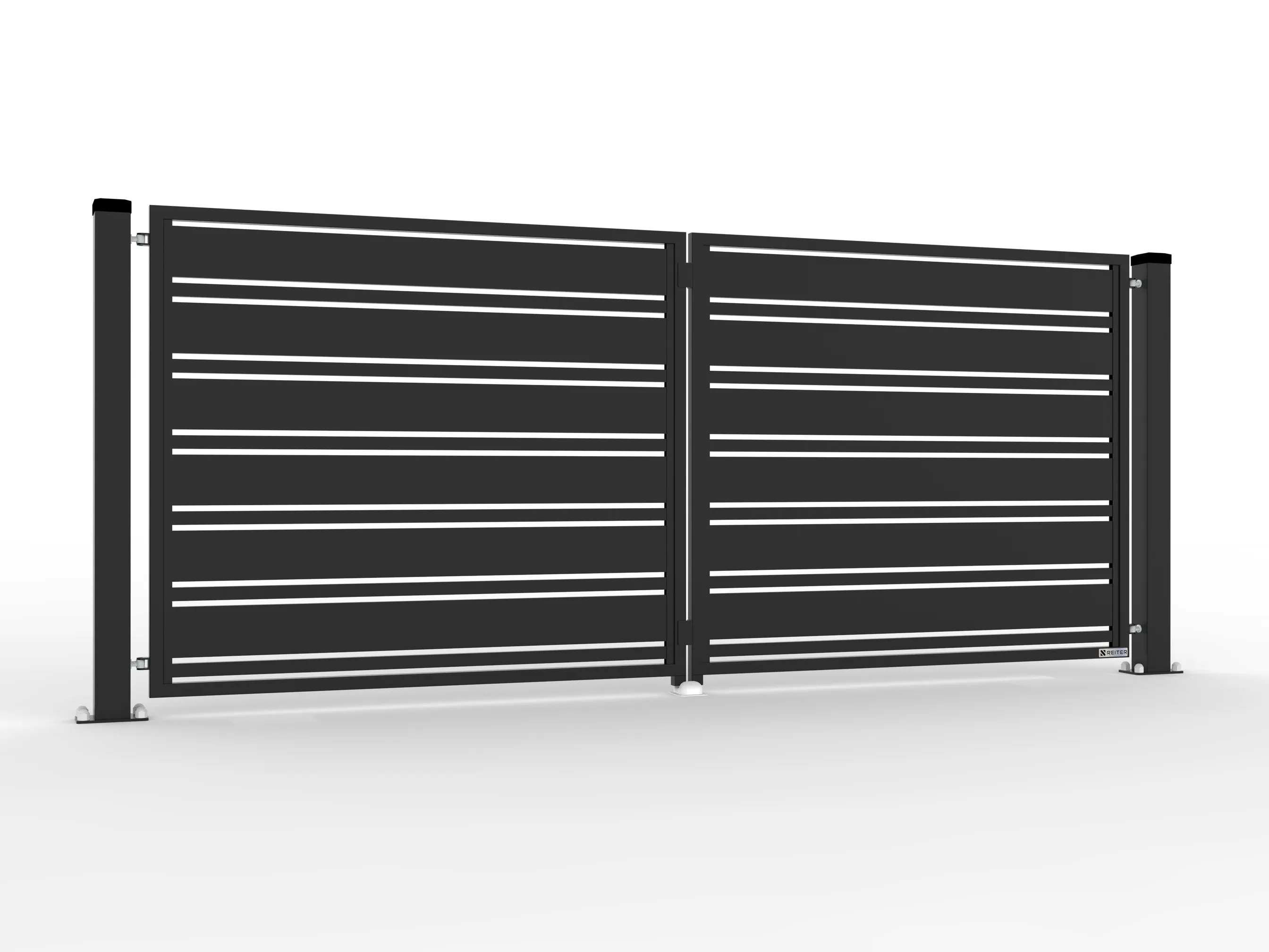 Model E3 - Brama dwuskrzydłowa na wymiar