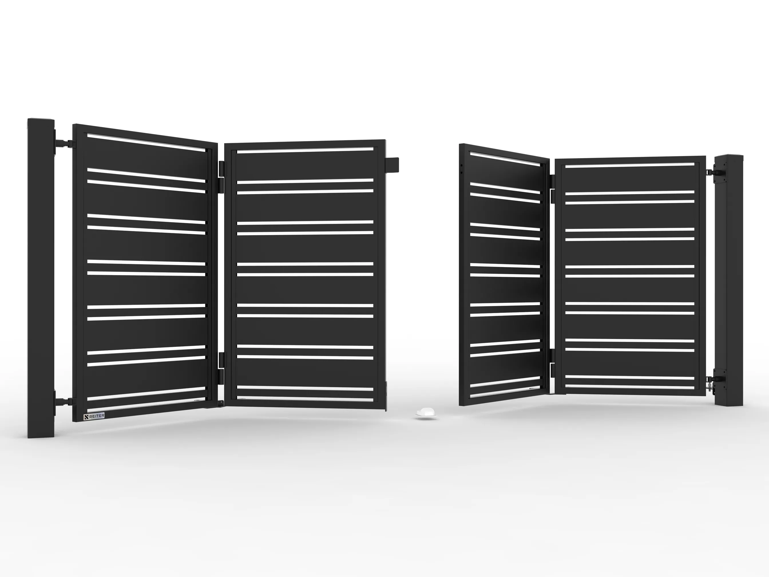 Model E3 - Brama harmonijkowa na wymiar