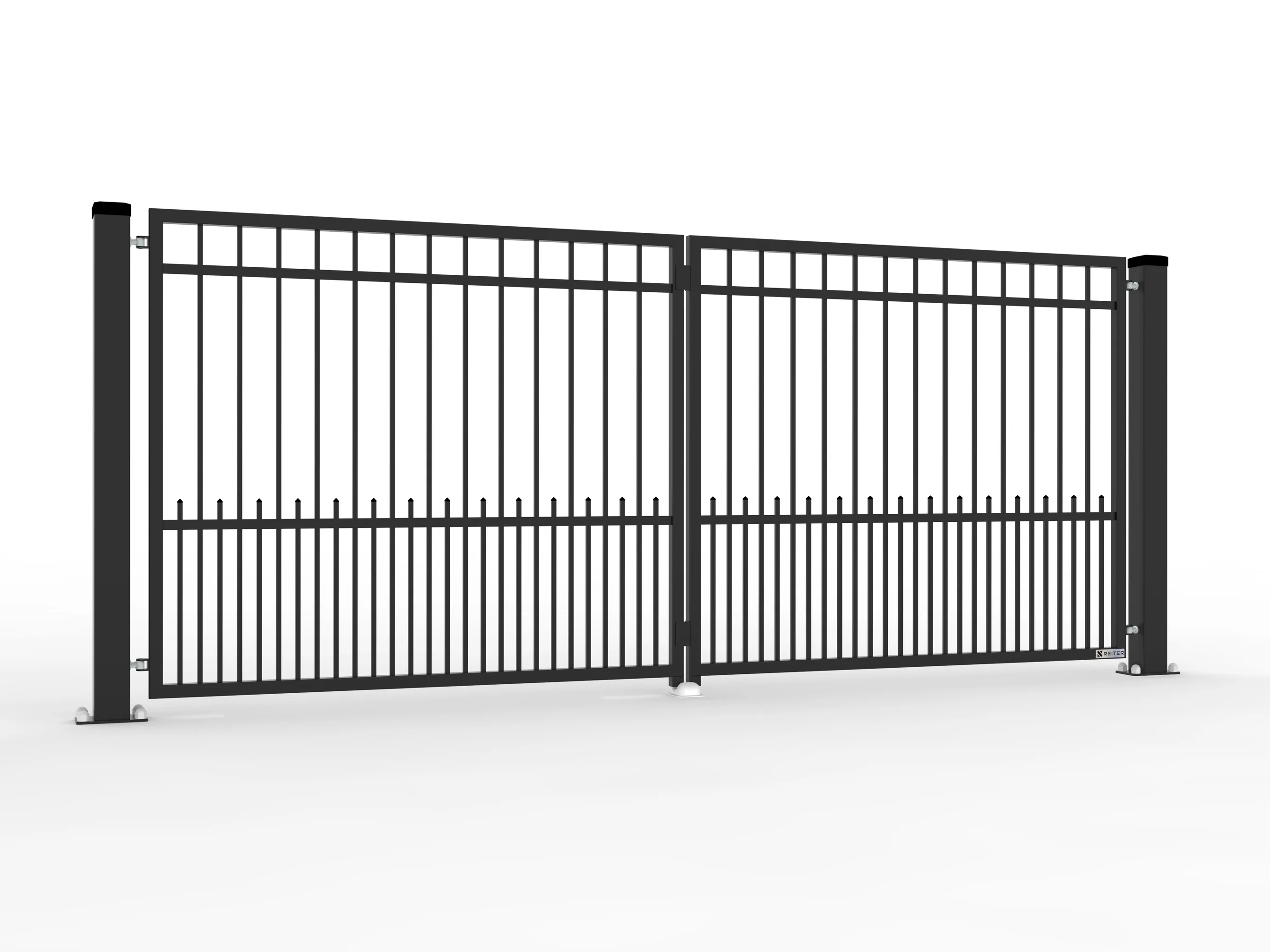 Model H - Brama dwuskrzydłowa na wymiar