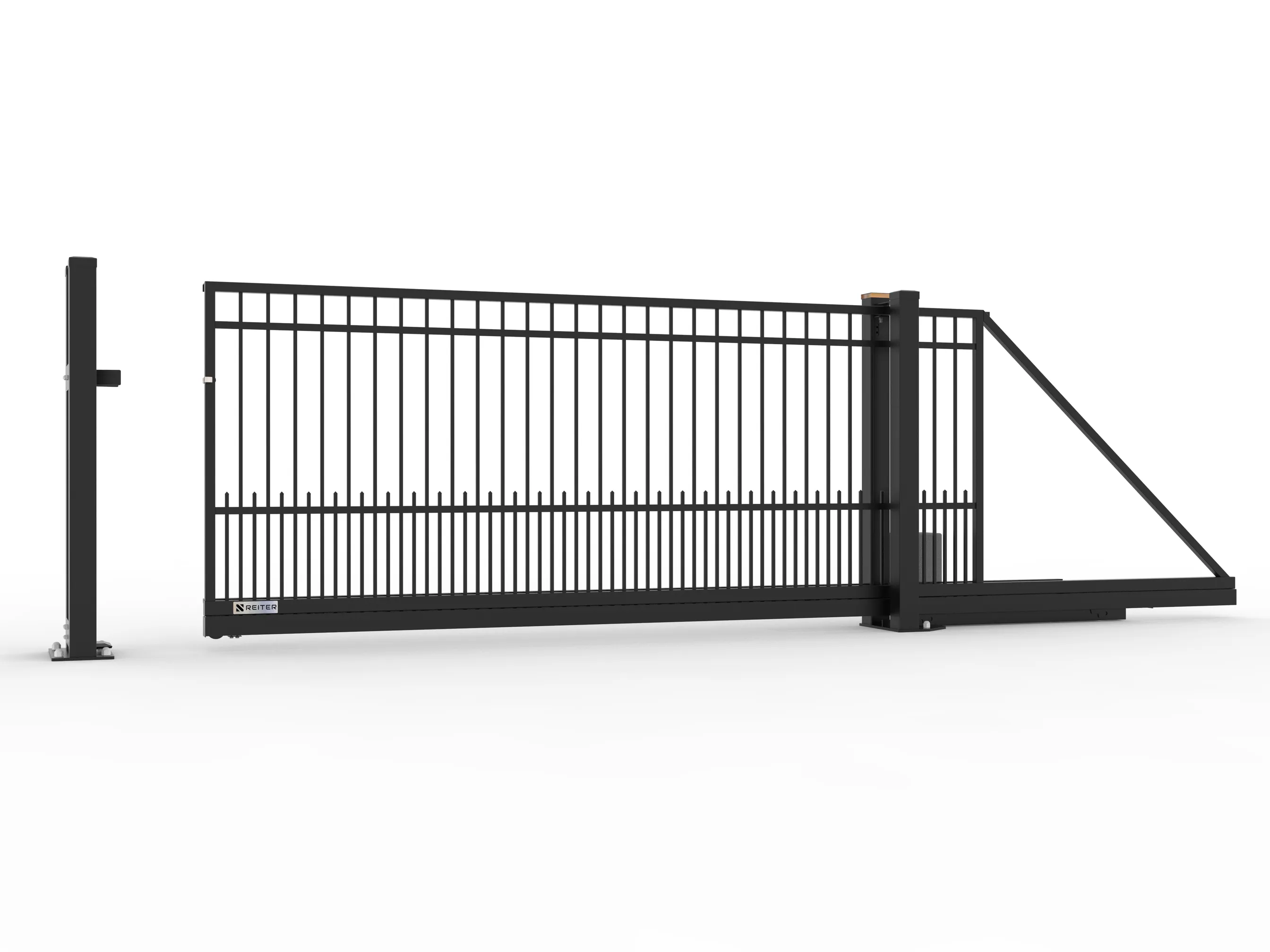 Model H - Brama przesuwna na wymiar