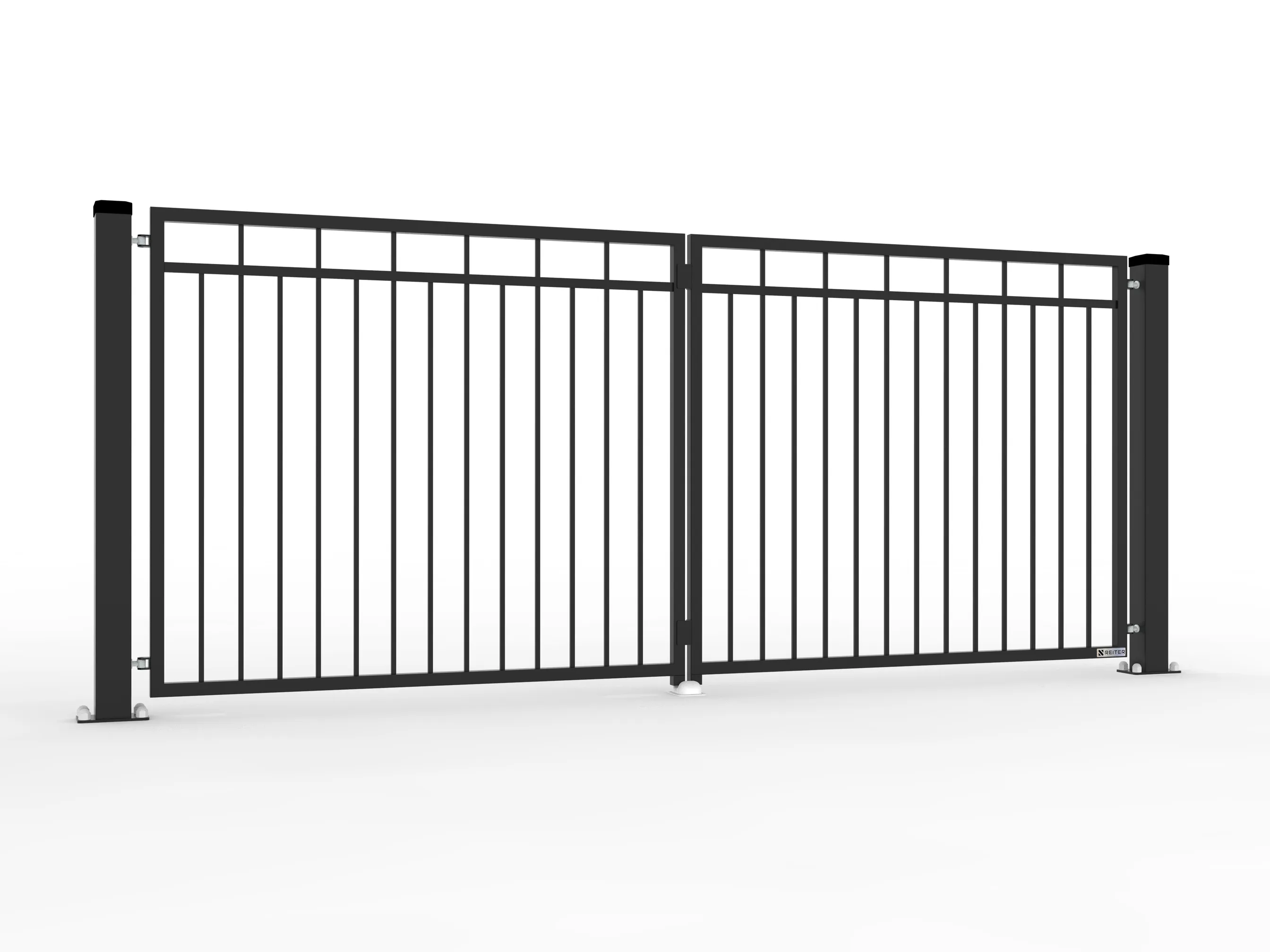 Model H2 - Brama dwuskrzydłowa na wymiar