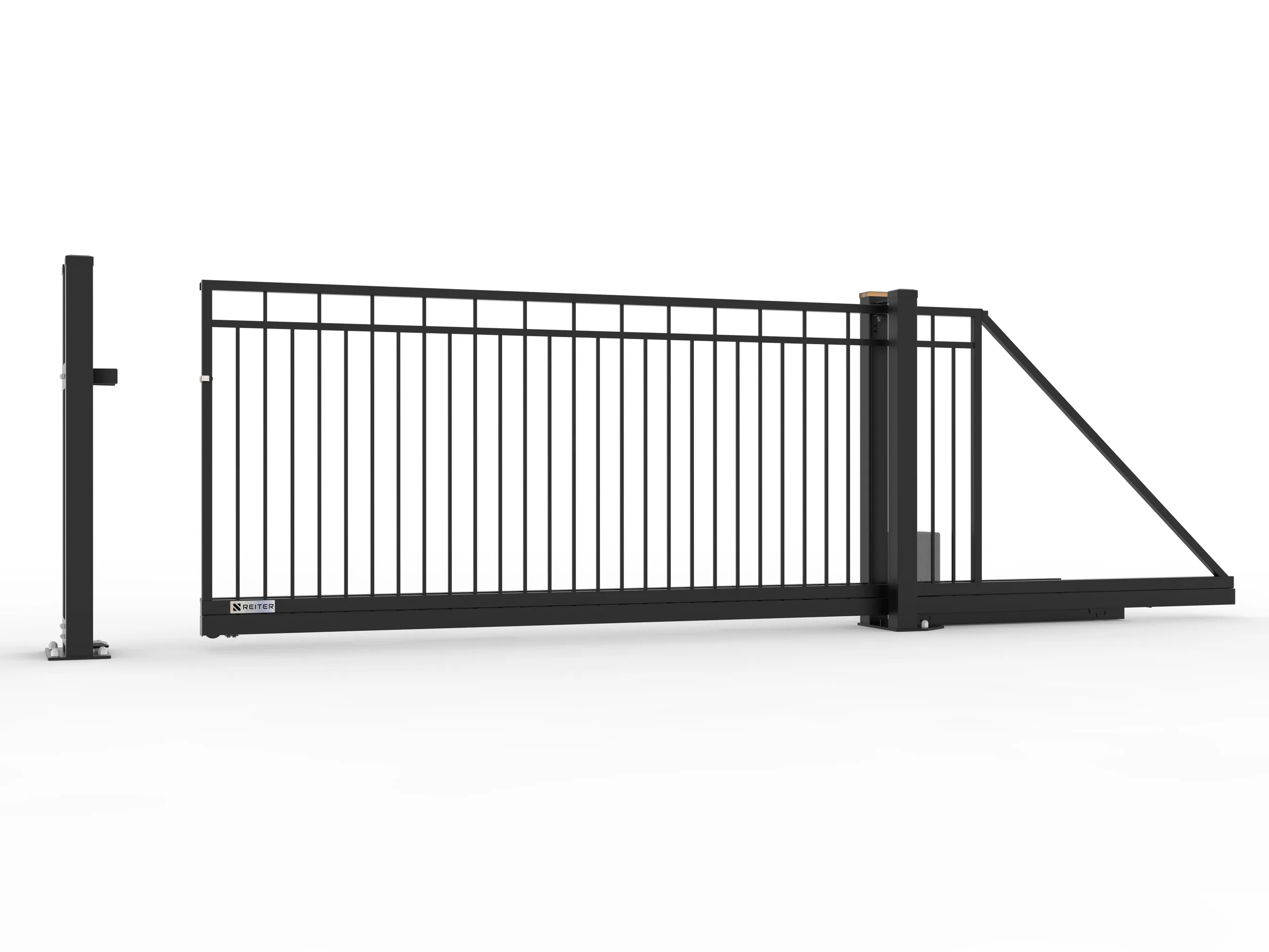 Model H2 - Brama przesuwna na wymiar