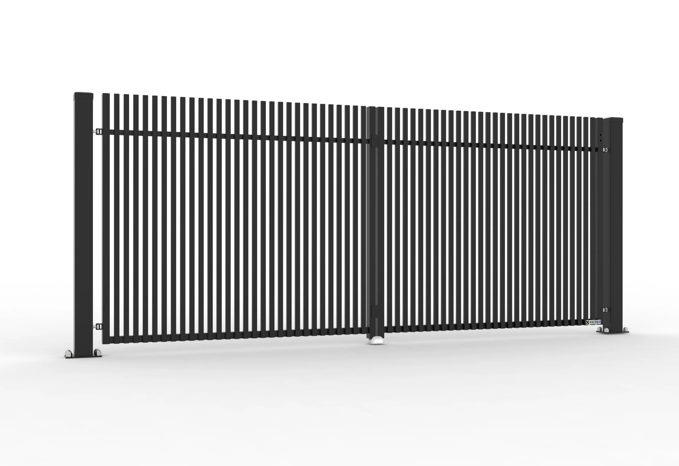 Model LX - Brama dwuskrzydłowa na wymiar