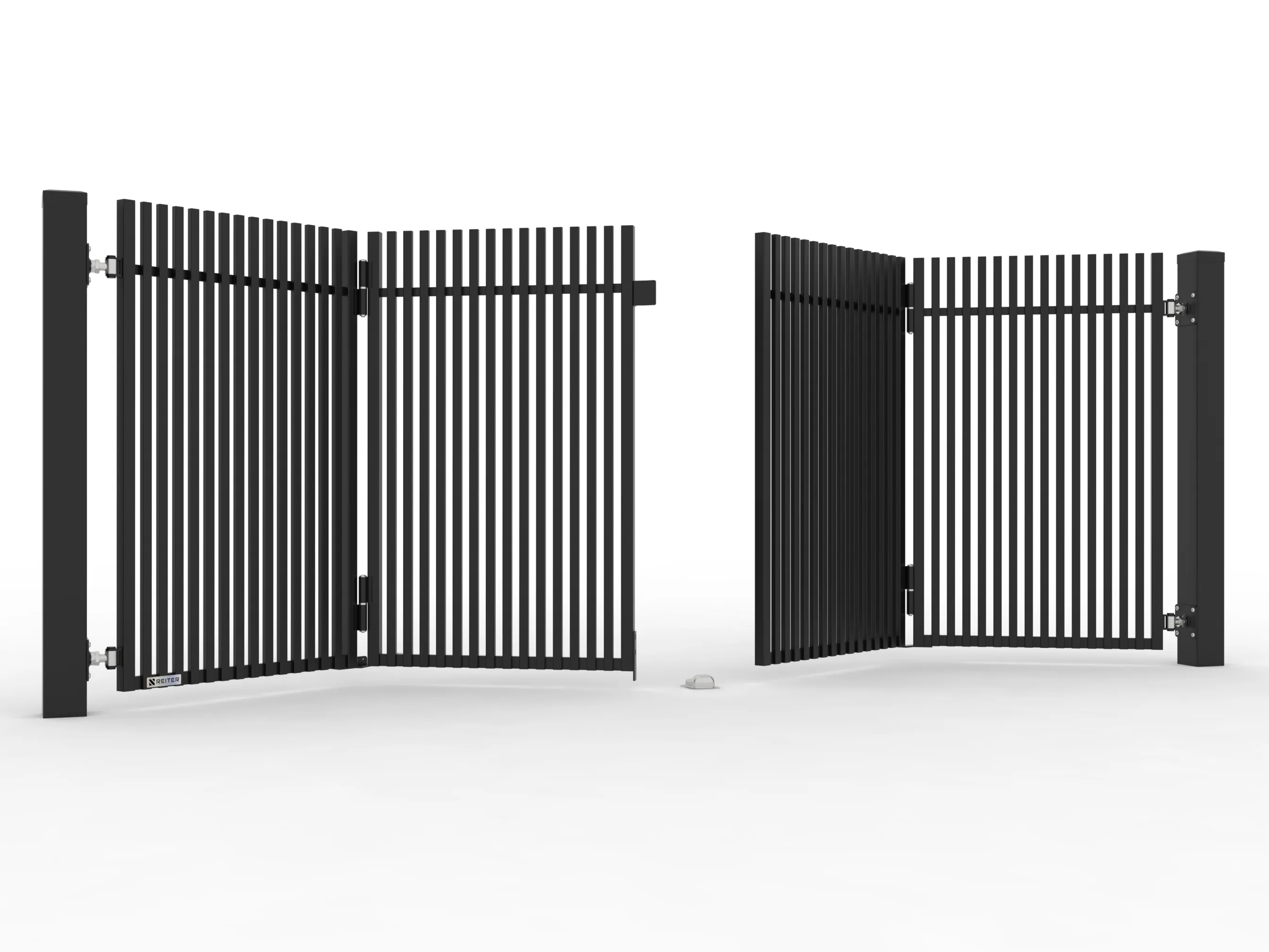 Model LX - Brama harmonijkowa na wymiar