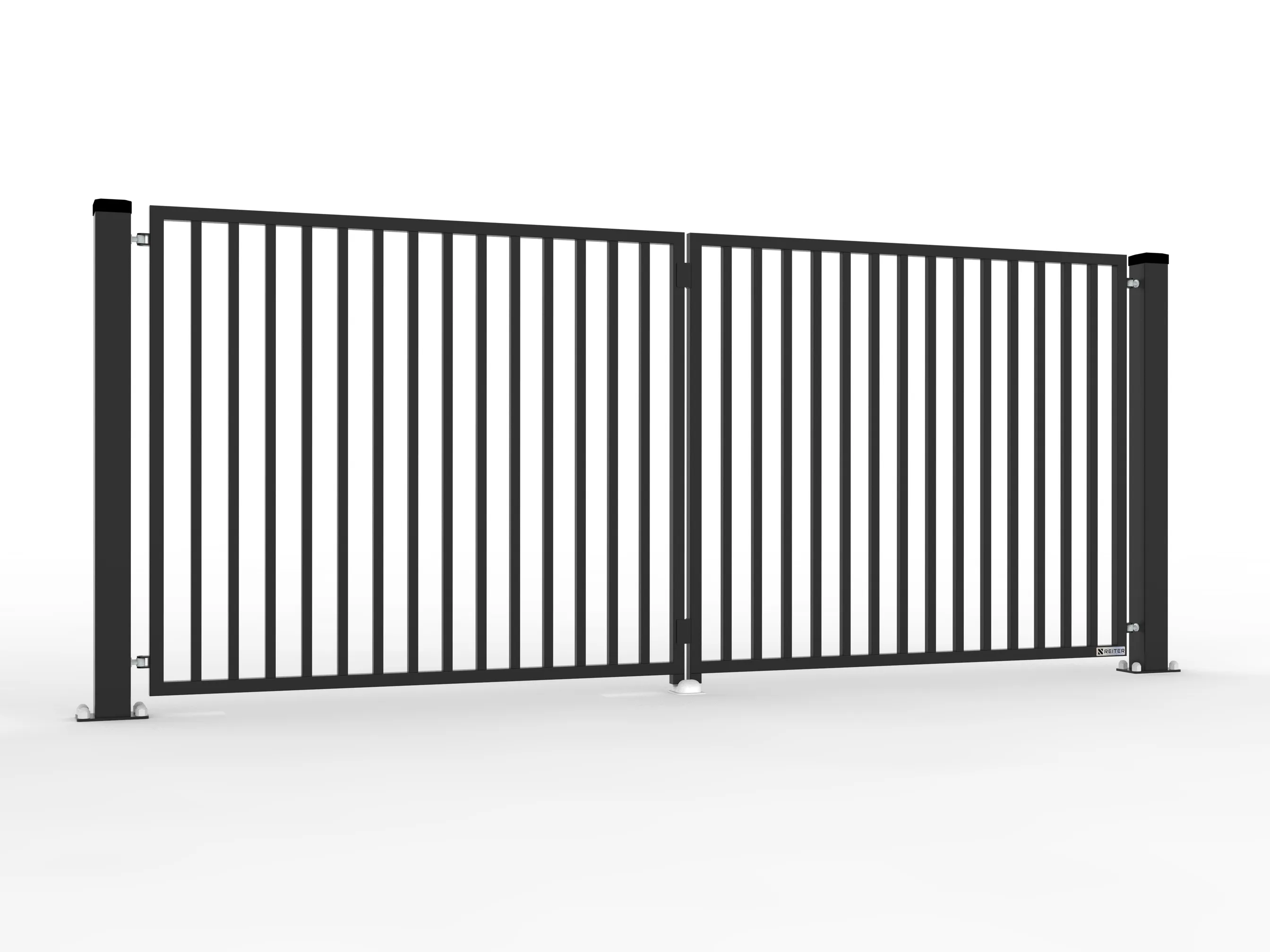 Model MS - Brama dwuskrzydłowa na wymiar