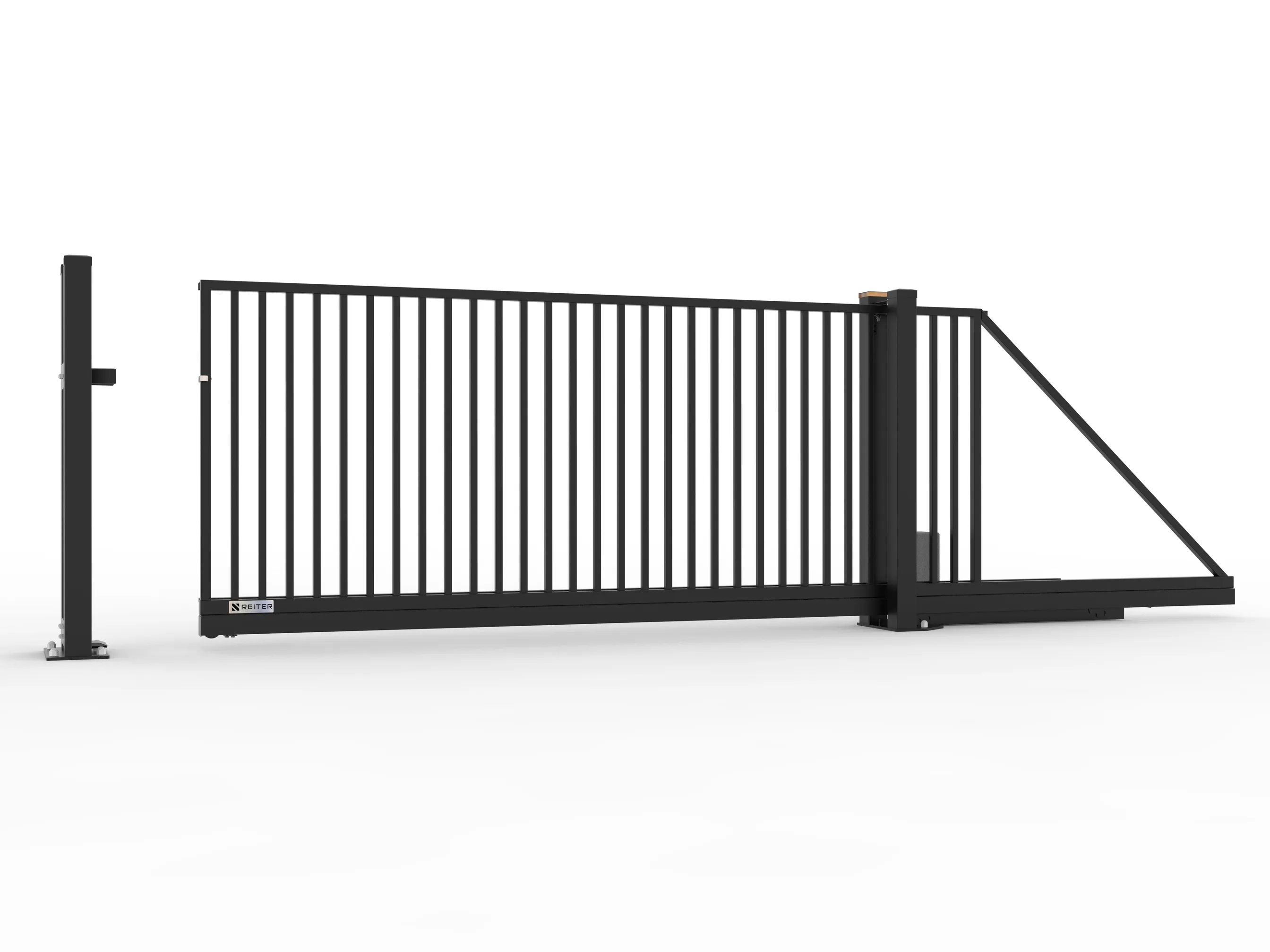 Model MS - Brama przesuwna na wymiar