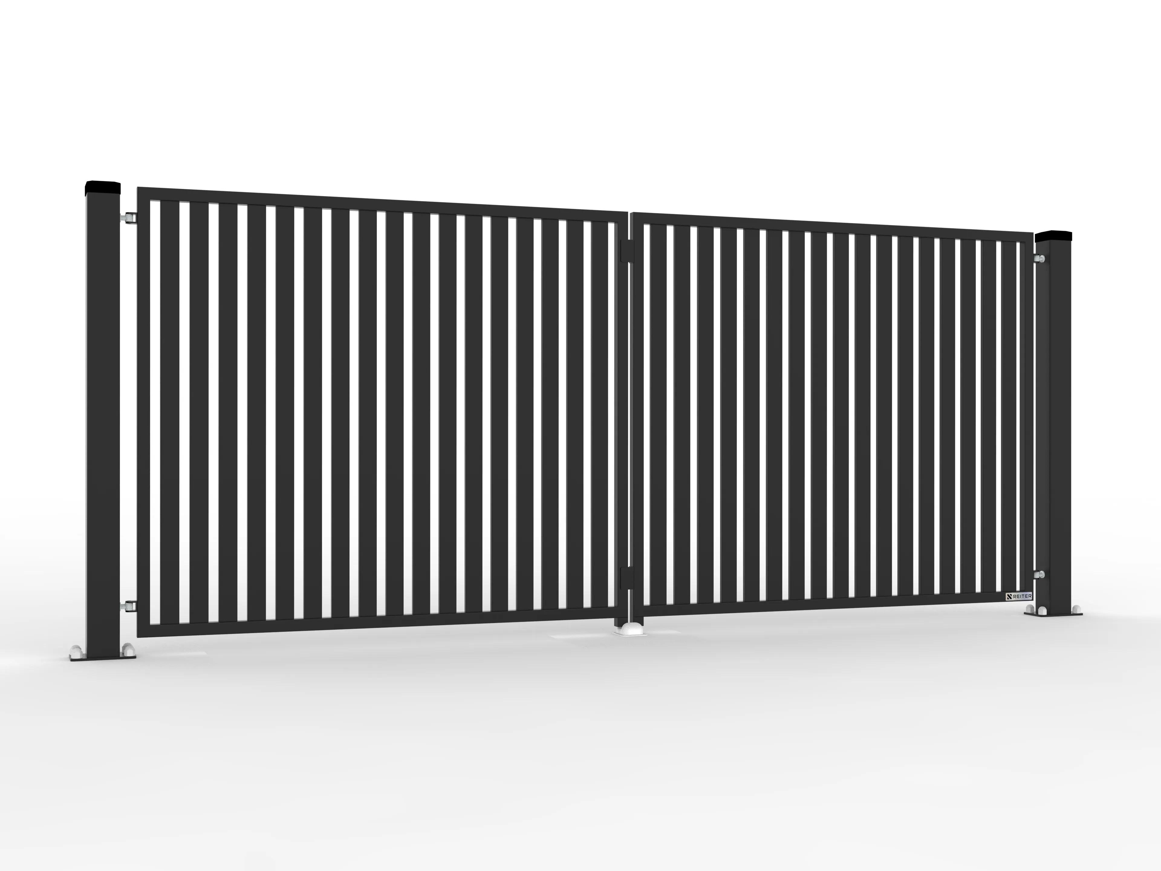 Model N - Brama dwuskrzydłowa na wymiar