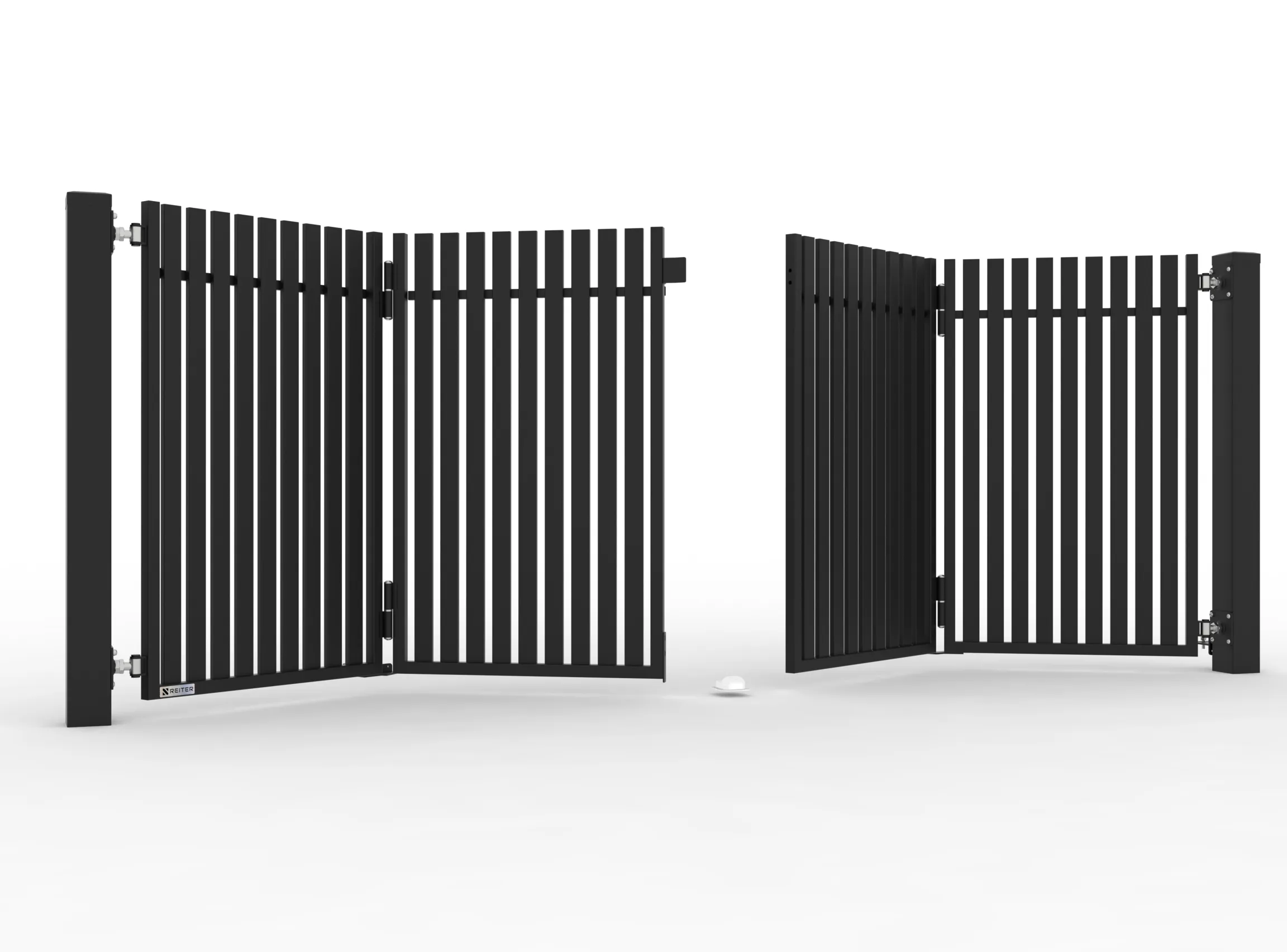 Model N2 - Brama harmonijkowa na wymiar