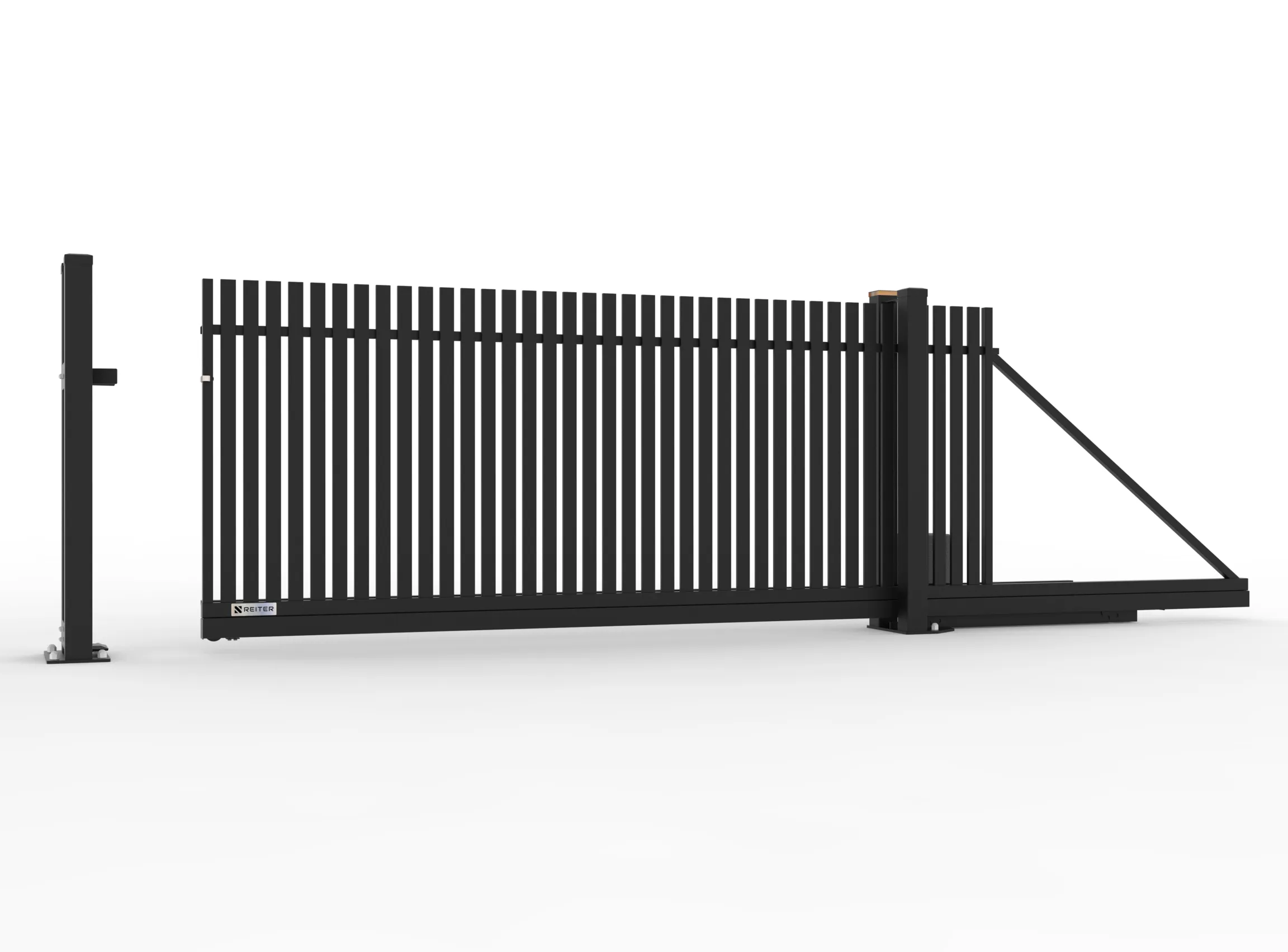 Model N2 - Brama przesuwna na wymiar