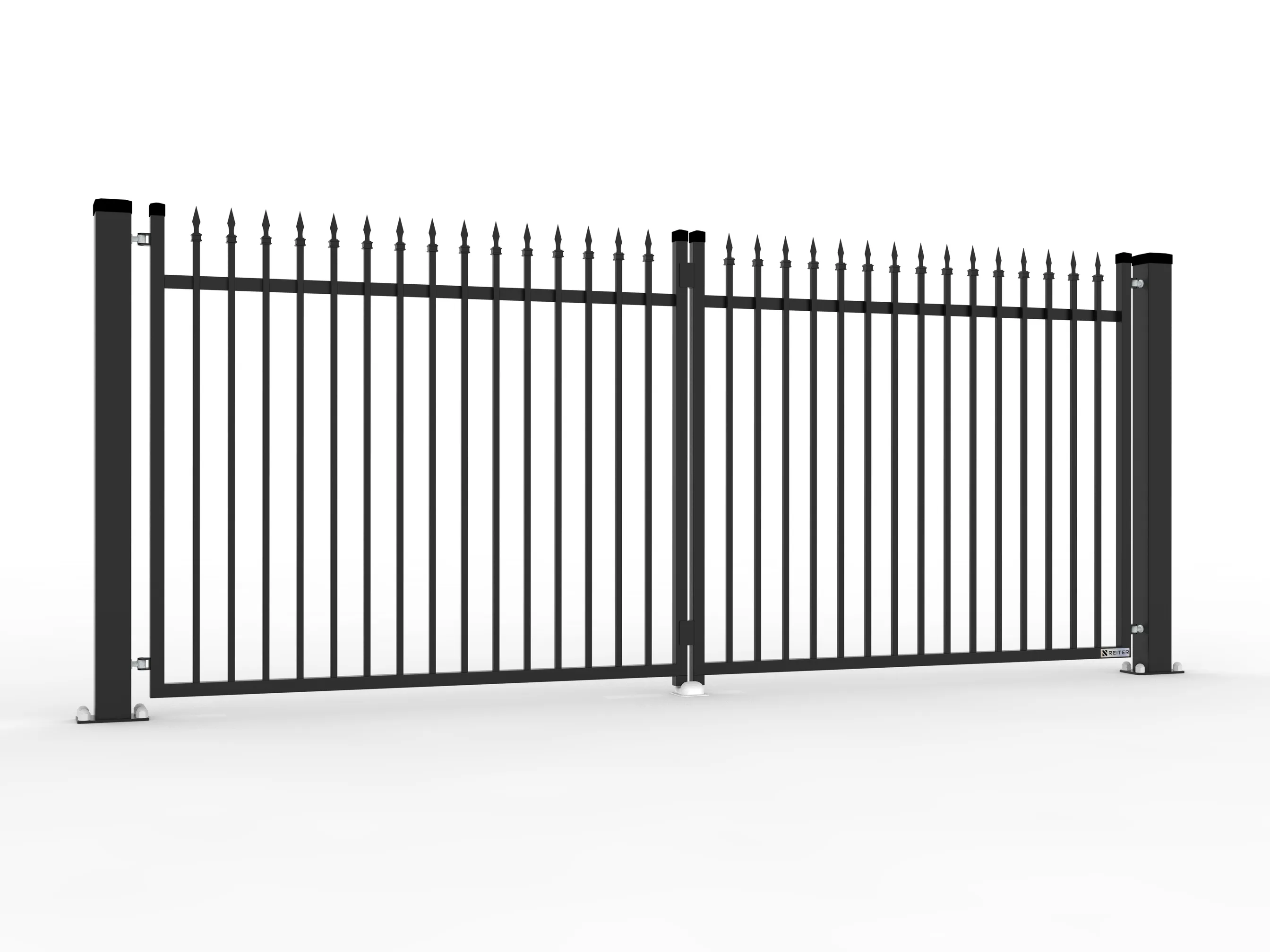 Model R1 - Brama dwuskrzydłowa na wymiar