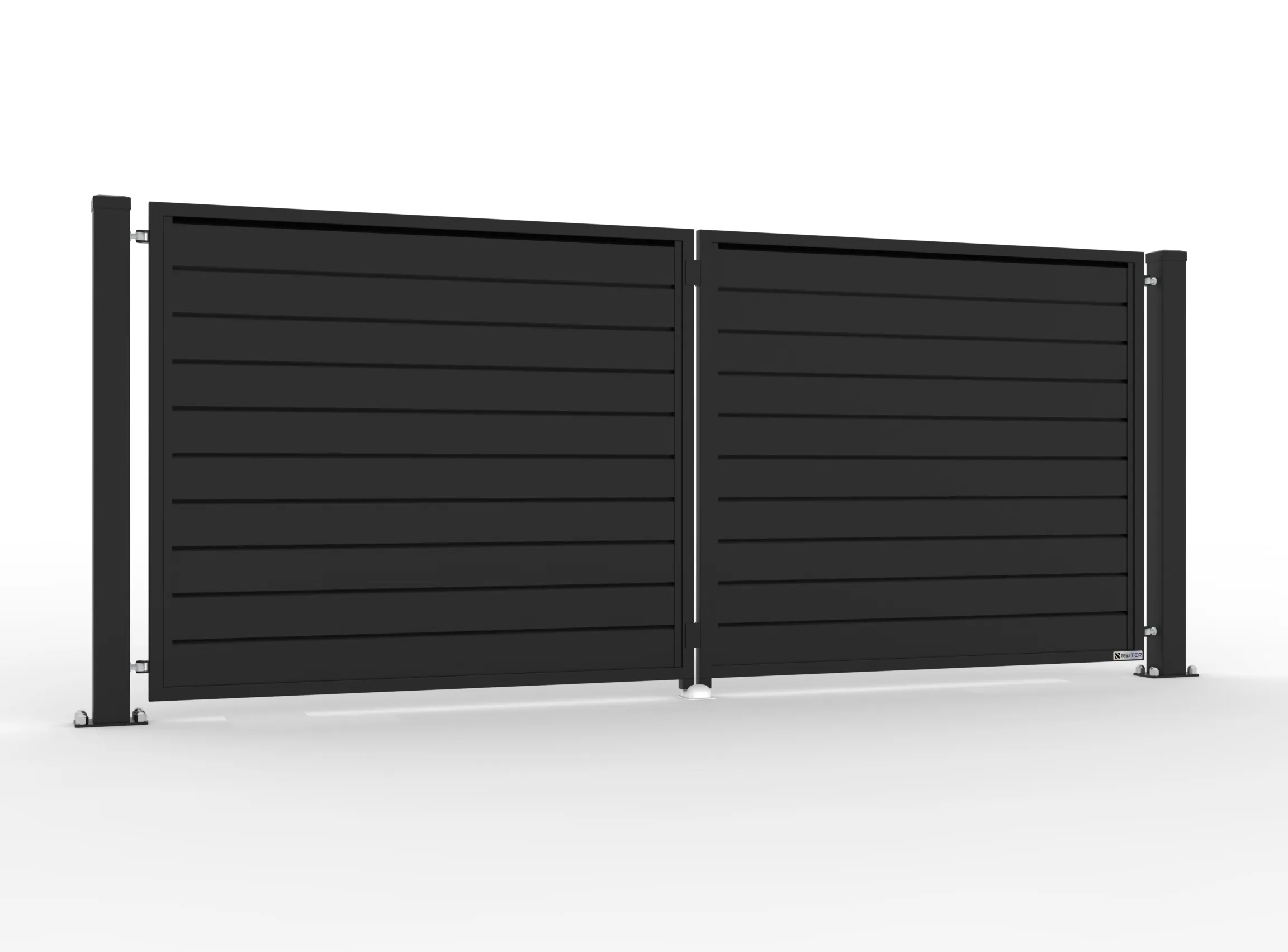 Model U - Brama dwuskrzydłowa na wymiar