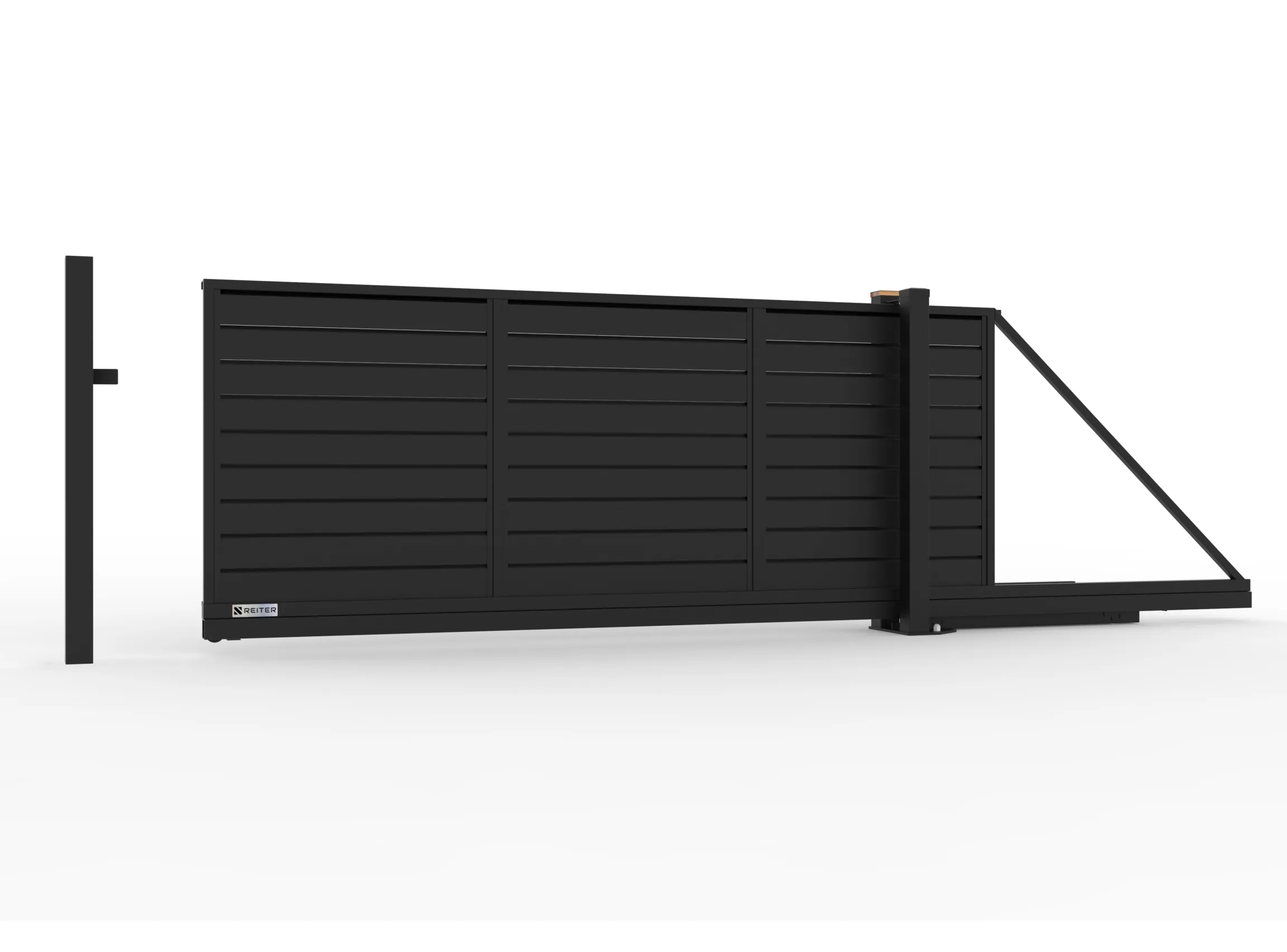 Model U - Brama przesuwna na wymiar