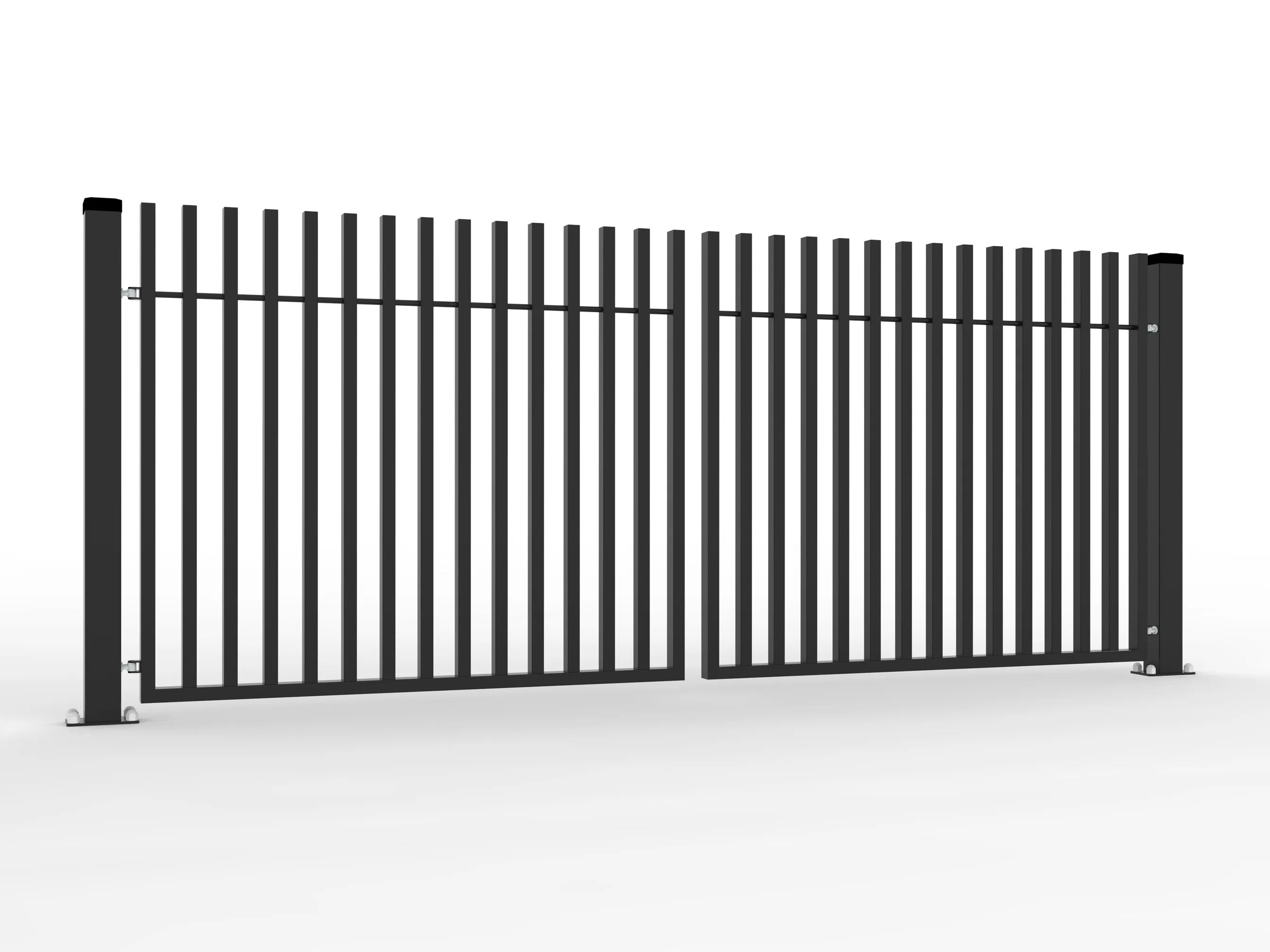 Model V - Brama dwuskrzydłowa na wymiar