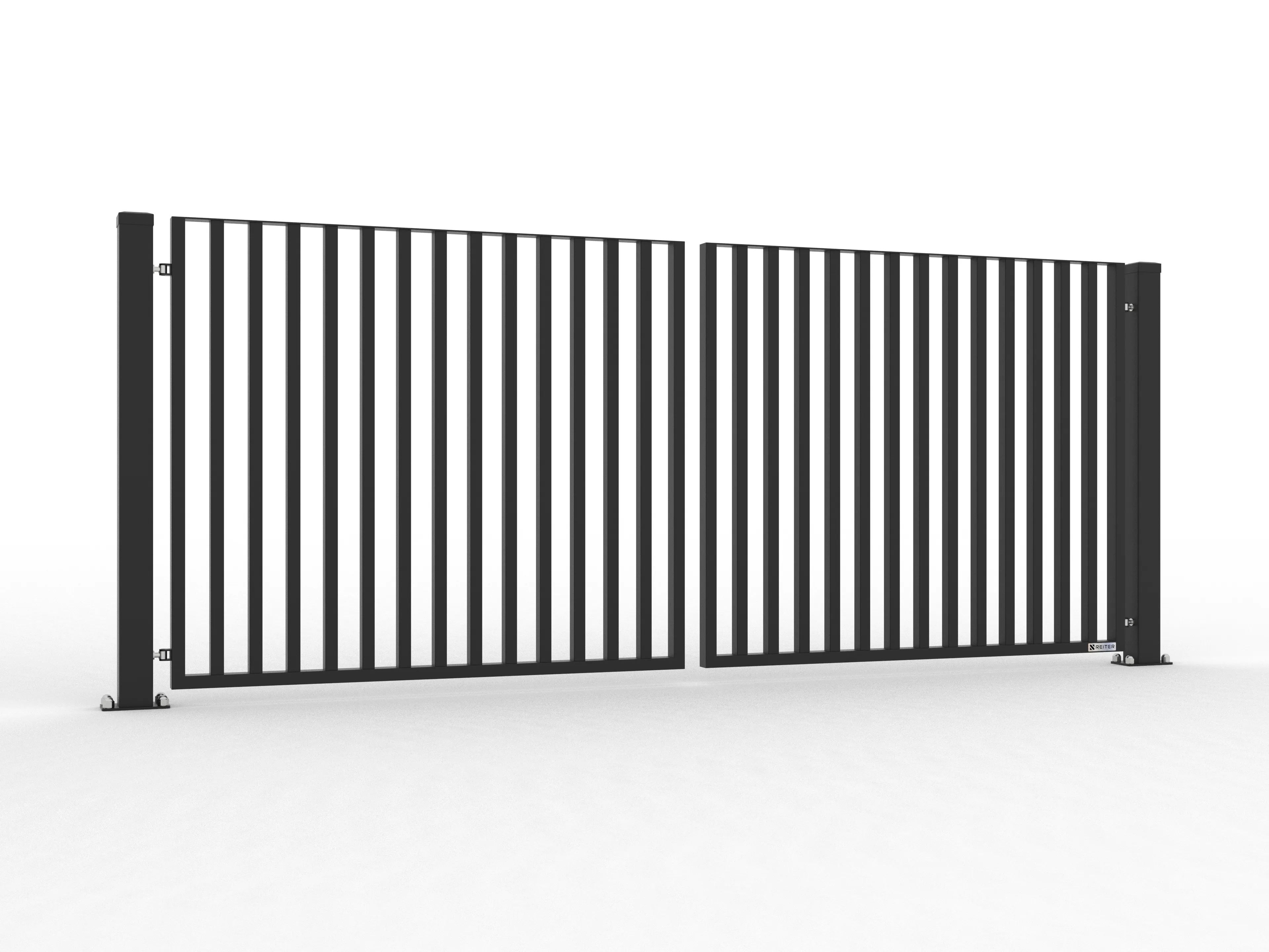 Model V3 - Brama dwuskrzydłowa na wymiar