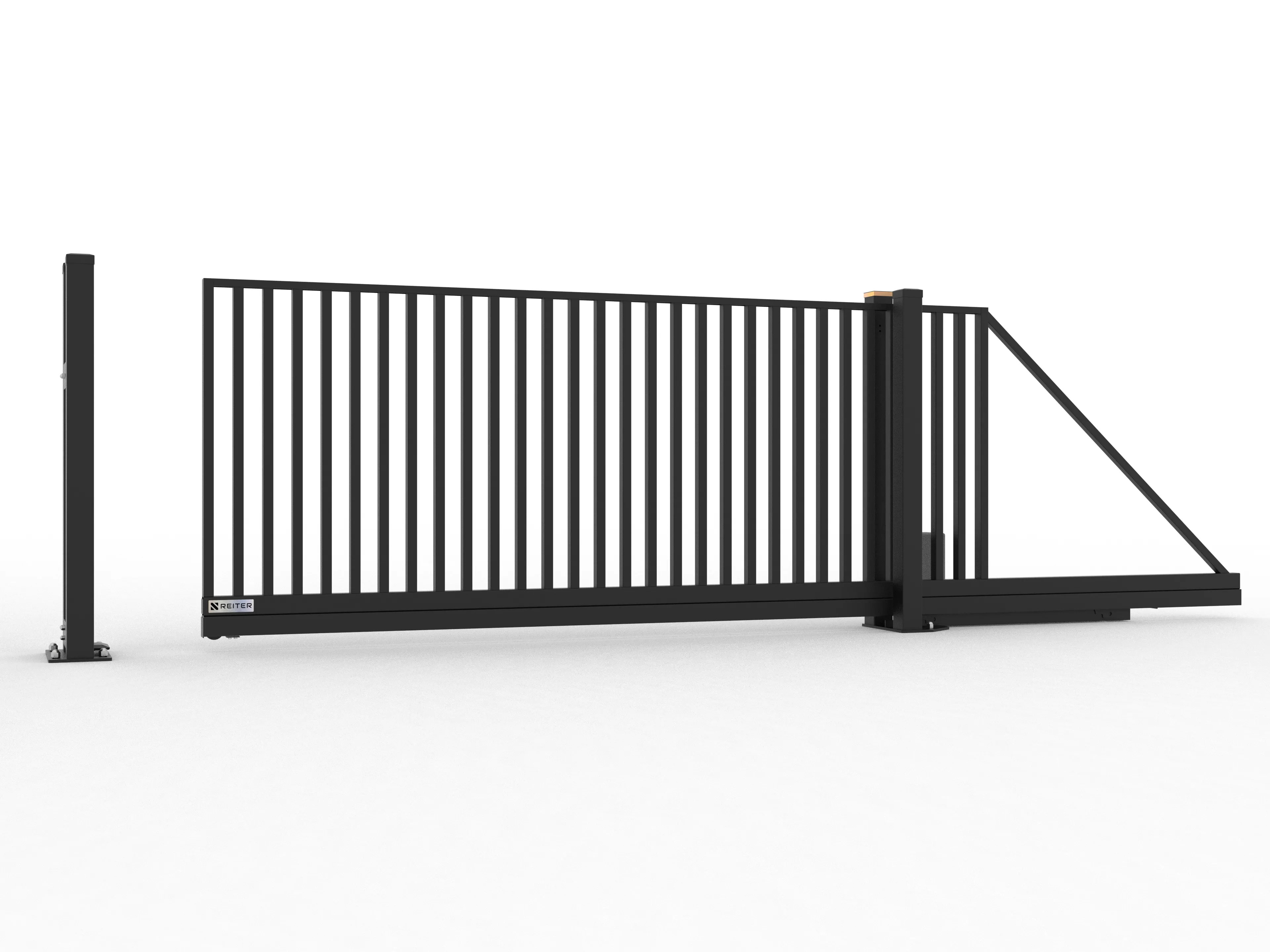 Model V3 - Brama przesuwna na wymiar