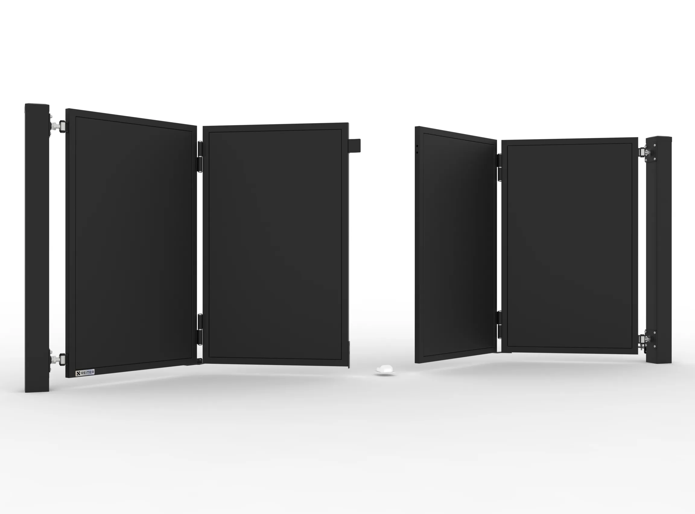 Model VQ - Brama harmonijkowa na wymiar