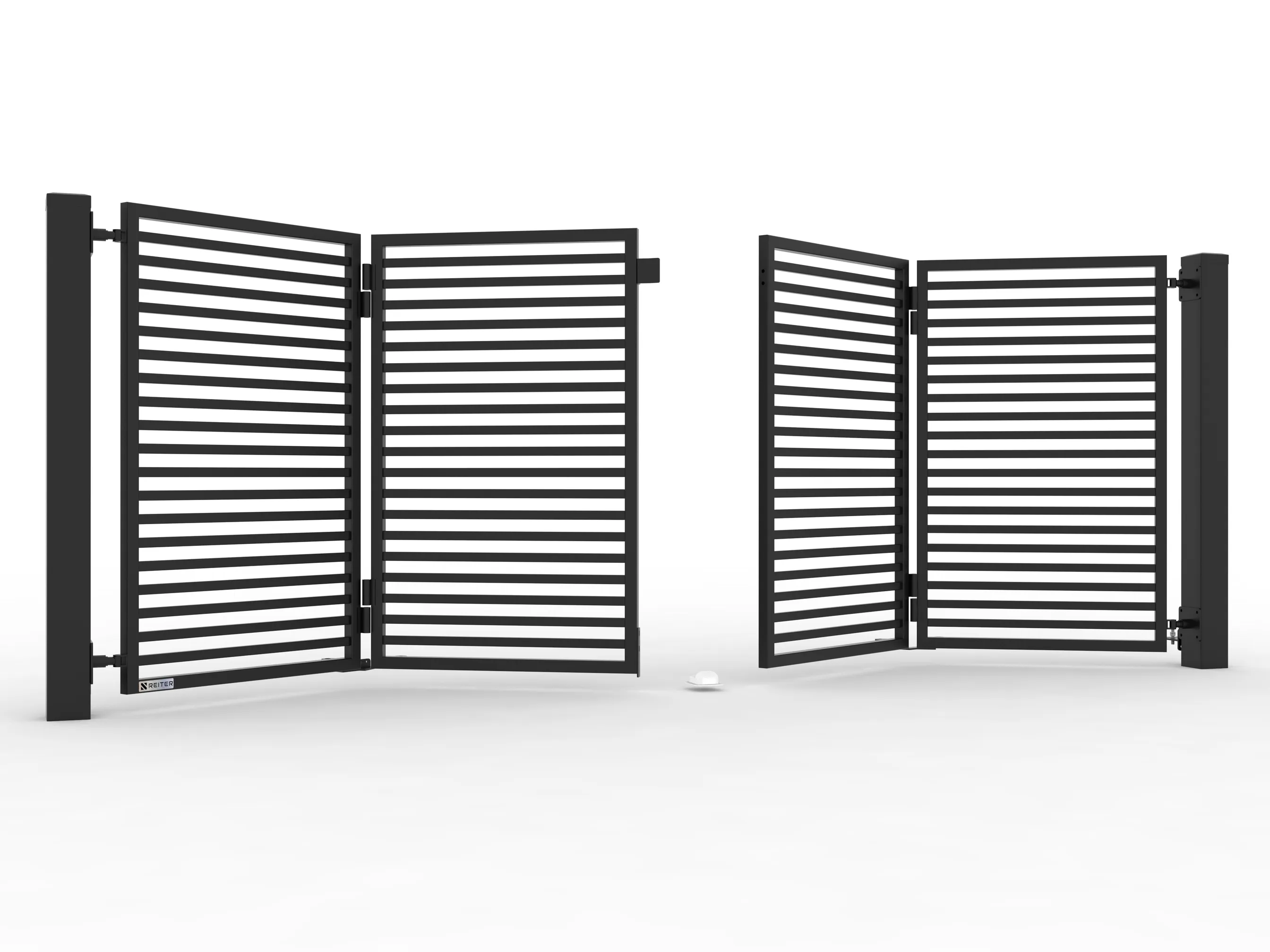 Model Y - Brama harmonijkowa na wymiar